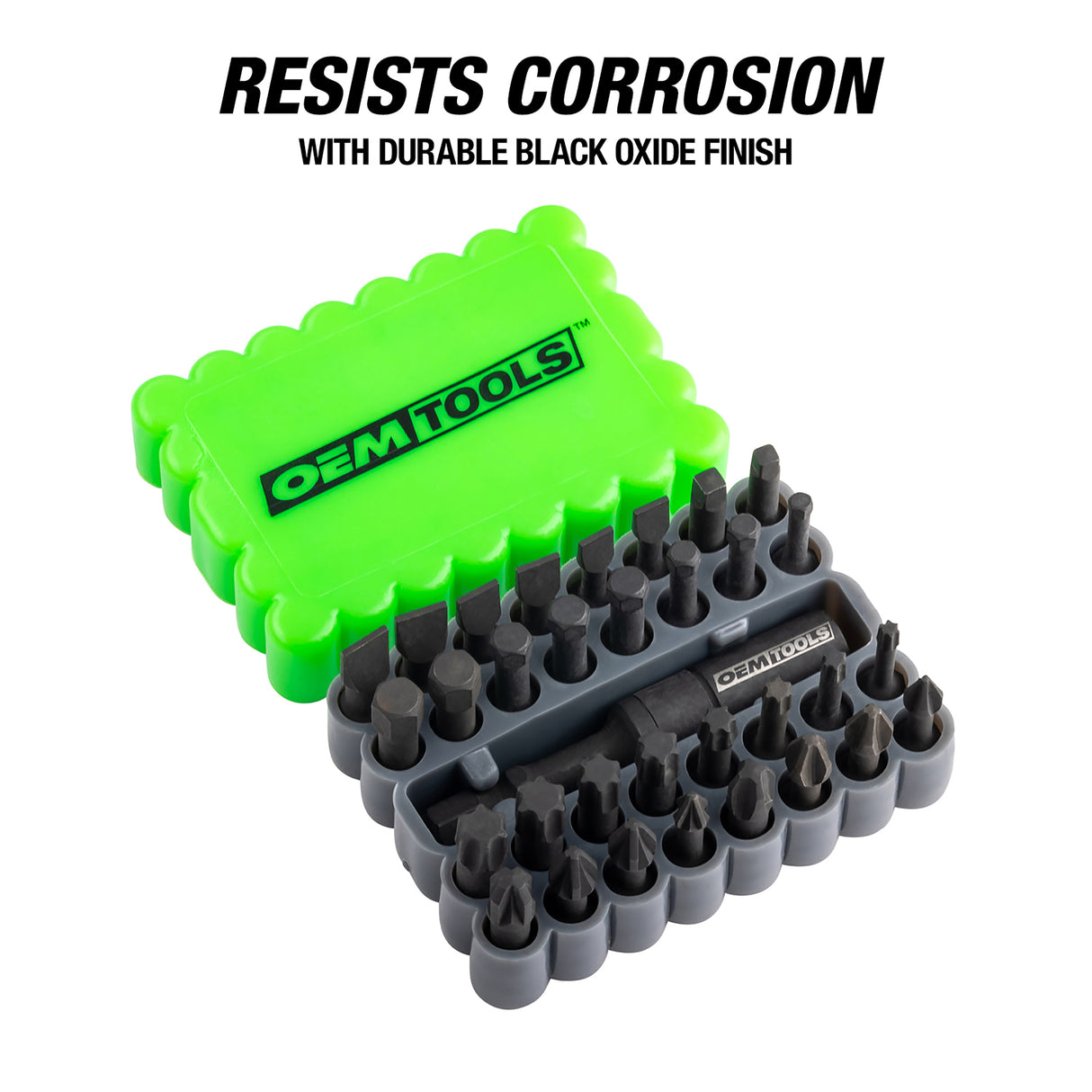 OEMTOOLS 25960 33 Piece Impact Rated Driving Bit Set Additional Image 3