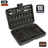 GreatNeck SD100C Bit Set (100 Piece) with Case Additional Image 1