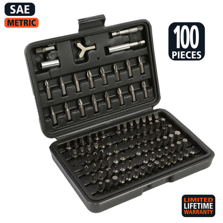 GreatNeck SD100C Bit Set (100 Piece) with Case Additional Image 1