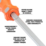 GreatNeck 73133 #3 x 6 Inch Phillips Square Shank Screwdriver Additional Image 3