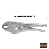 GreatNeck C10WC Curved Jaw Locking Pliers (10 Inch) Additional Image 1