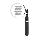 OEMTOOLS 25129 3-1/2in. to 3-7/8in. Heavy Duty Oil and Gas Filter Wrench Additional Image 1