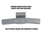 OEMTOOLS 23294 45 gm. IW Style Steel Wheel Weight - 1 Box of 25 Additional Image 3