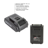 OEMTOOLS 20V 1.5Ah Replacement Battery for 24660 and 24661 Additional Image 1