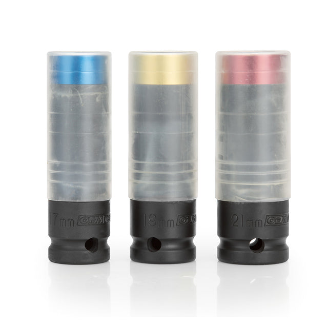 OEMTOOLS 24227 Super Strength Wheel Nut Impact 3 Piece Socket Set Main Image