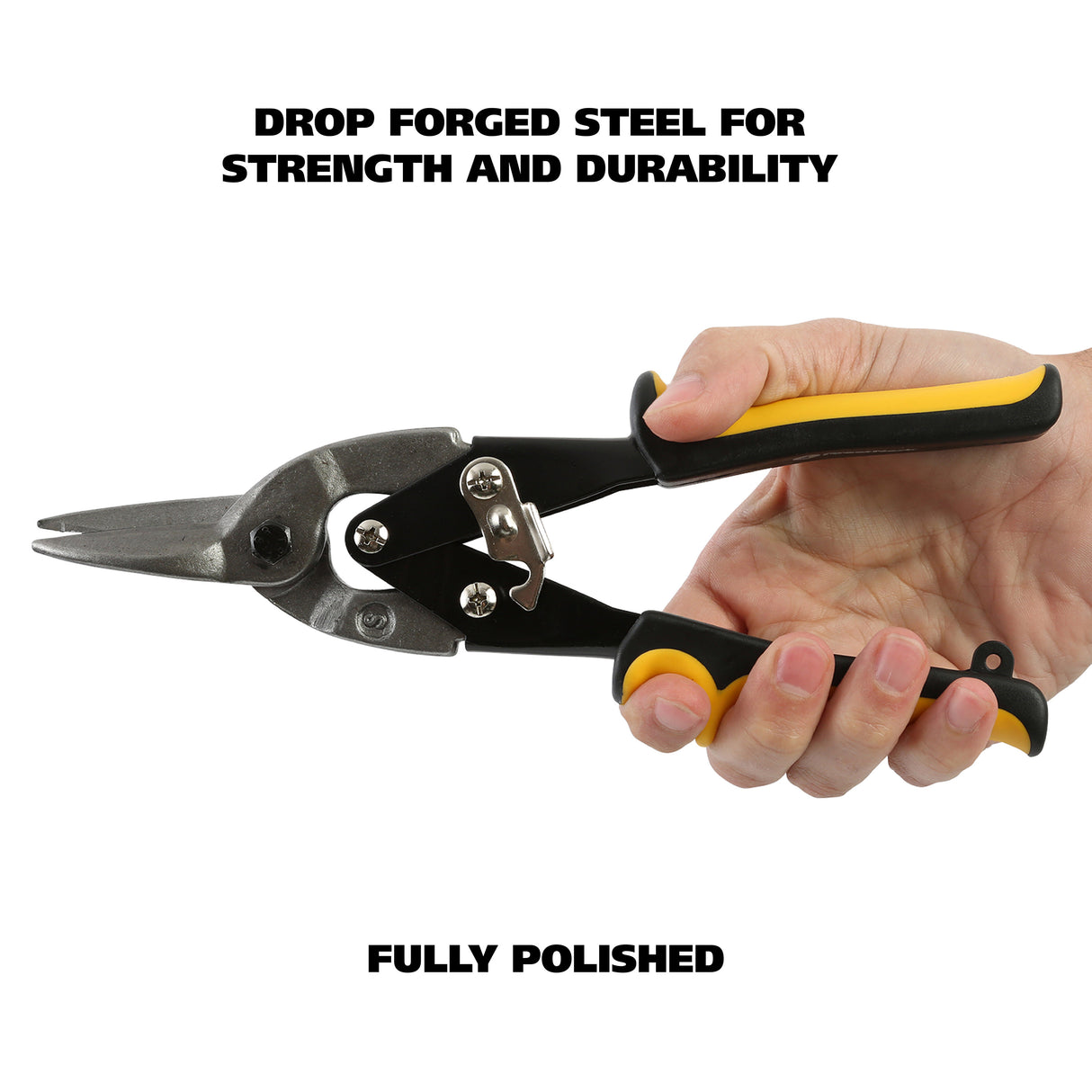 GreatNeck TA10S Aviation Snips (Straight Cut) Additional Image 5