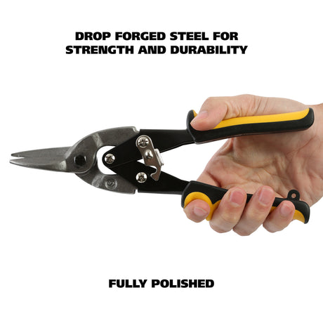 GreatNeck TA10S Aviation Snips (Straight Cut) Additional Image 5
