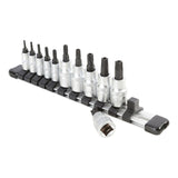OEMTOOLS 22972 11 Piece Tamper Proof Star Socket Bit Set Additional Image 3