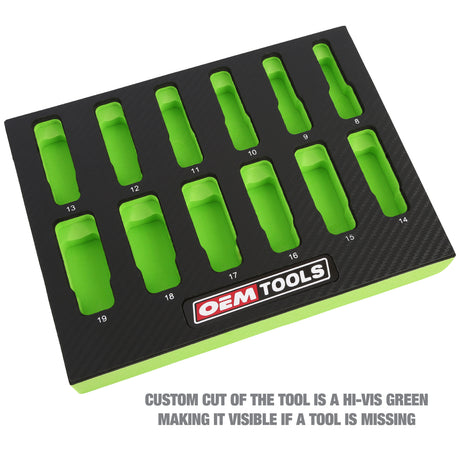 OEMTOOLS 23981 12 Piece 3/8in. Deep Socket Set (Metric) Additional Image 4