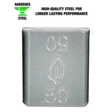 OEMTOOLS 23203 0.50 Oz. Steel Adhesive Wheel Weights, 24 Strips of 10, 240 Per Box Additional Image 1