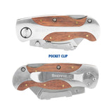 Sheffield 12525 Premium Folding Lock Back® Utility Knives - 2 Pack Additional Image 2