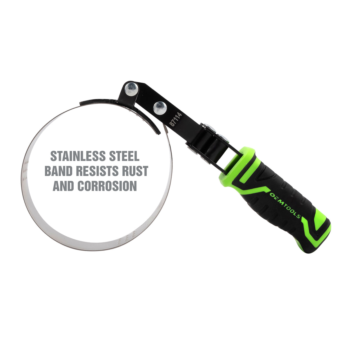 OEMTOOLS 87114 Professional Swivel Oil Filter Wrench (3-3/4in. - 4-3/8in.) Additional Image 4
