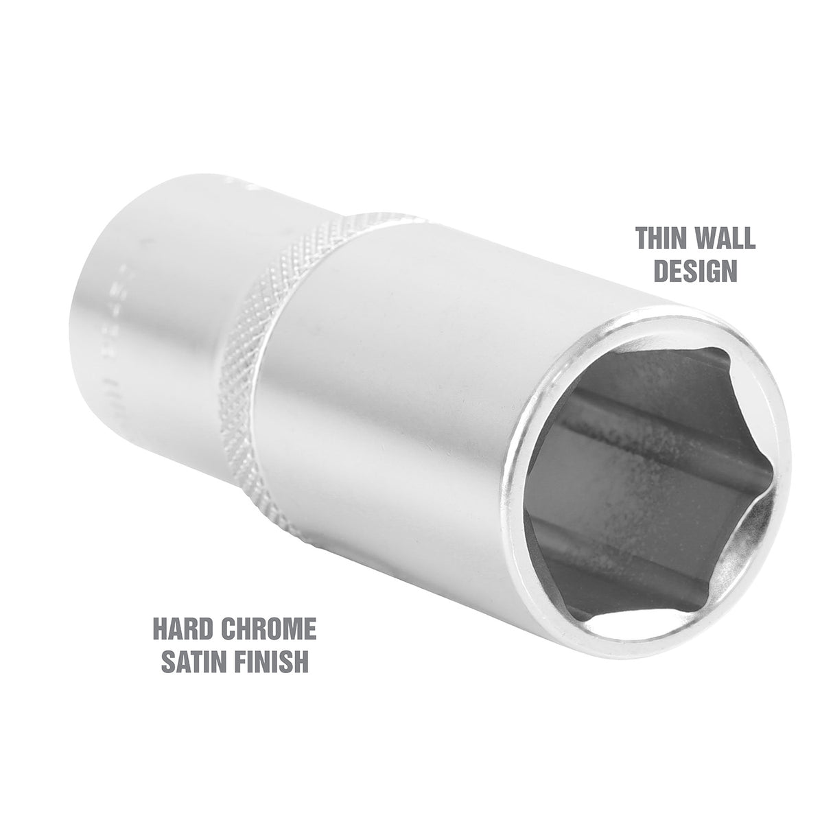 OEMTOOLS 22453 1/2 Inch Drive Deep Wall Socket (23 mm) Additional Image 2