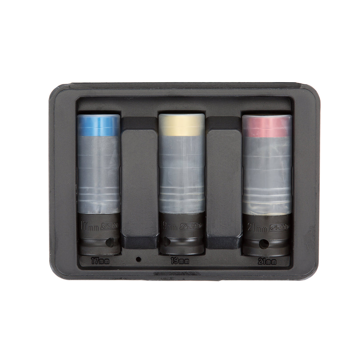 OEMTOOLS 24227 Super Strength Wheel Nut Impact 3 Piece Socket Set Additional Image 1