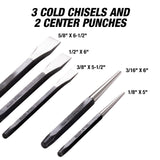 OEMTOOLS 25515 16 Piece Punch and Chisel Set Additional Image 2