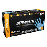 SAS 6607 Derma-Lite Powdered Nitrile 5ml Gloves - Medium (2 Boxes of 100) Additional Image 2