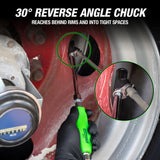 OEMTOOLS 24413 Dual Foot Air Chuck with Comfort Grip Handle Additional Image 3