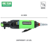 OEMTOOLS 24415 1/4-Inch Drive Super-Duty Air Impact Ratchet Additional Image 1