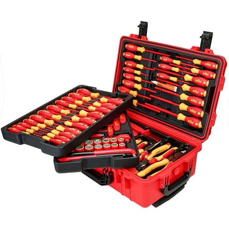 Wiha Tools 32800 80 Pc. Electrician's Insulated Tools Set Additional Image 1