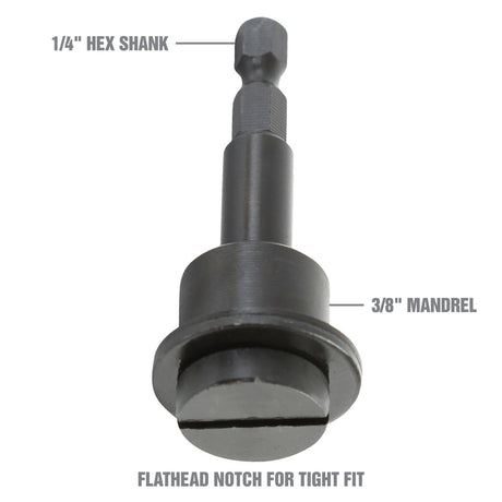 OEMTOOLS 26528 10 Piece Cut Off Wheel Set with Mandrel Additional Image 4