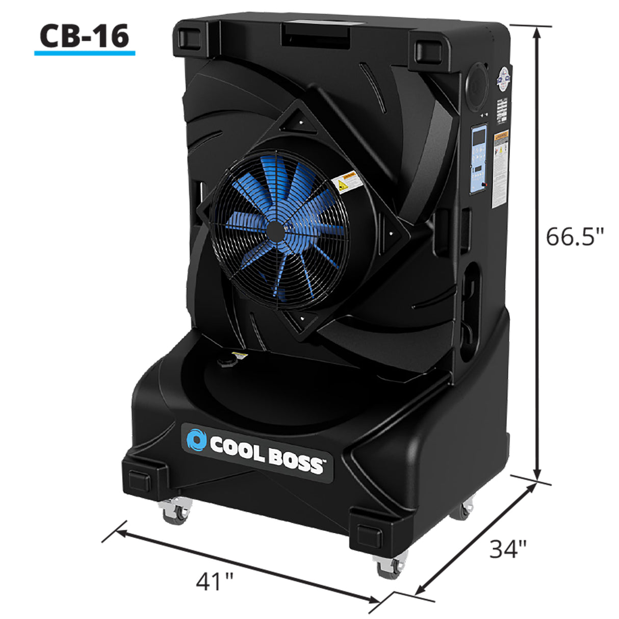 Cool Boss CB-16L 16in. Diameter Evap Cooler (5150151) Additional Image 1