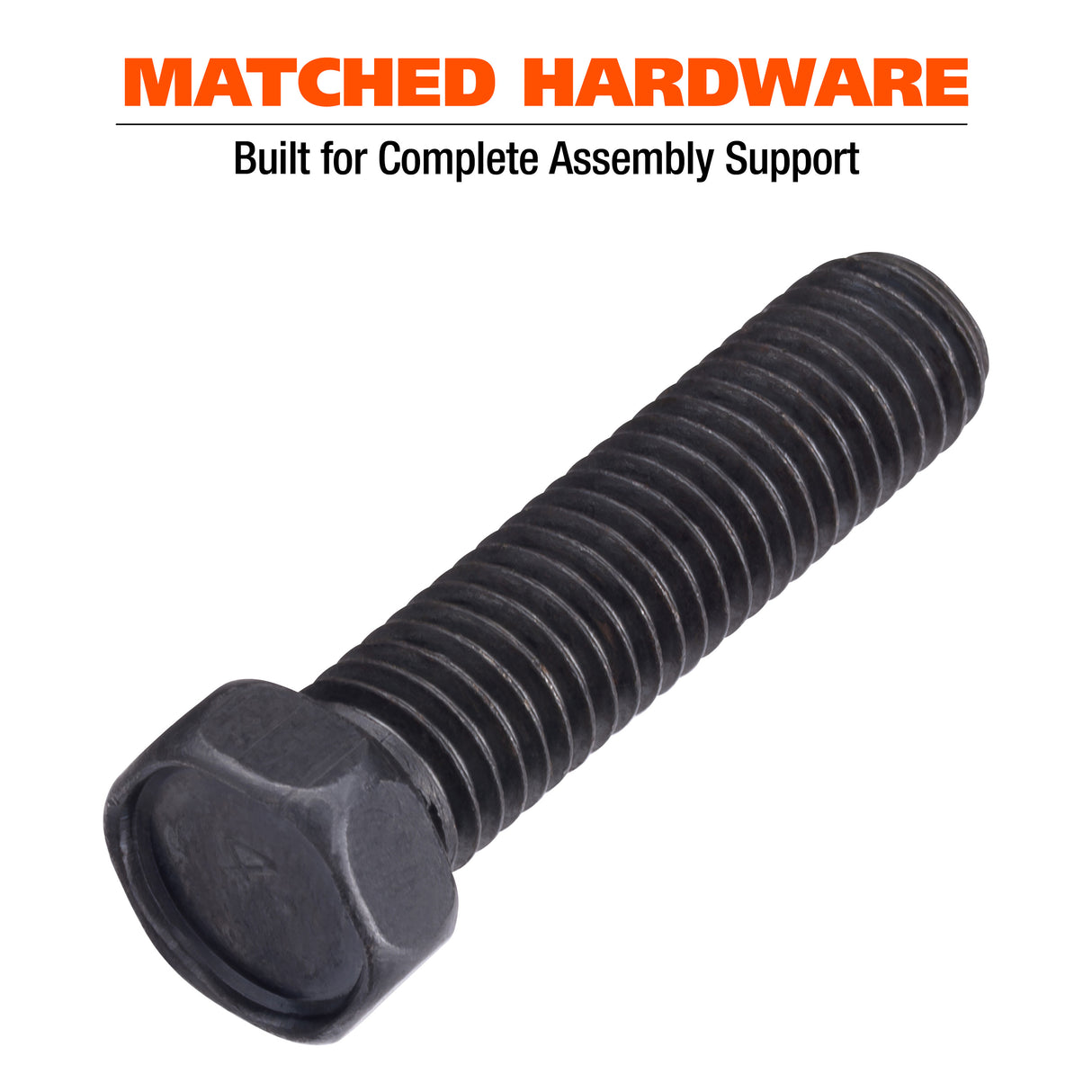 GreatNeck 68233 255-Piece Nut and Bolt Assortment, MM, Black Additional Image 3
