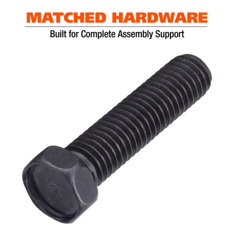 GreatNeck 68233 255-Piece Nut and Bolt Assortment, MM, Black Additional Image 3