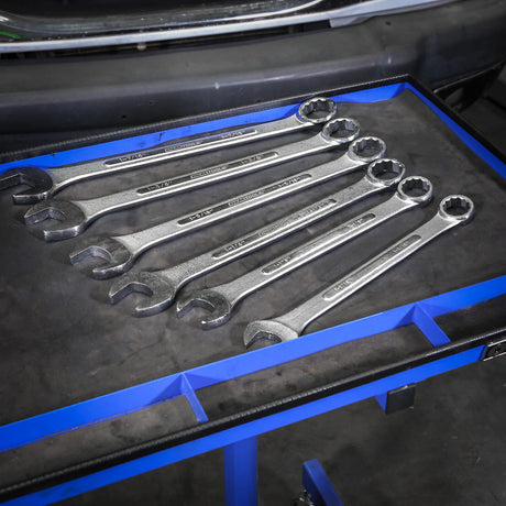 OEMTOOLS 22100 6 Piece SAE Jumbo Combination Wrench Set (1-1/16in. – 1-7/16in.) Additional Image 9