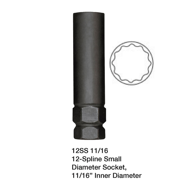 OEMTOOLS 24447LPK3 12SS 11/16in. 12-Spline (3-Pack) Main Image
