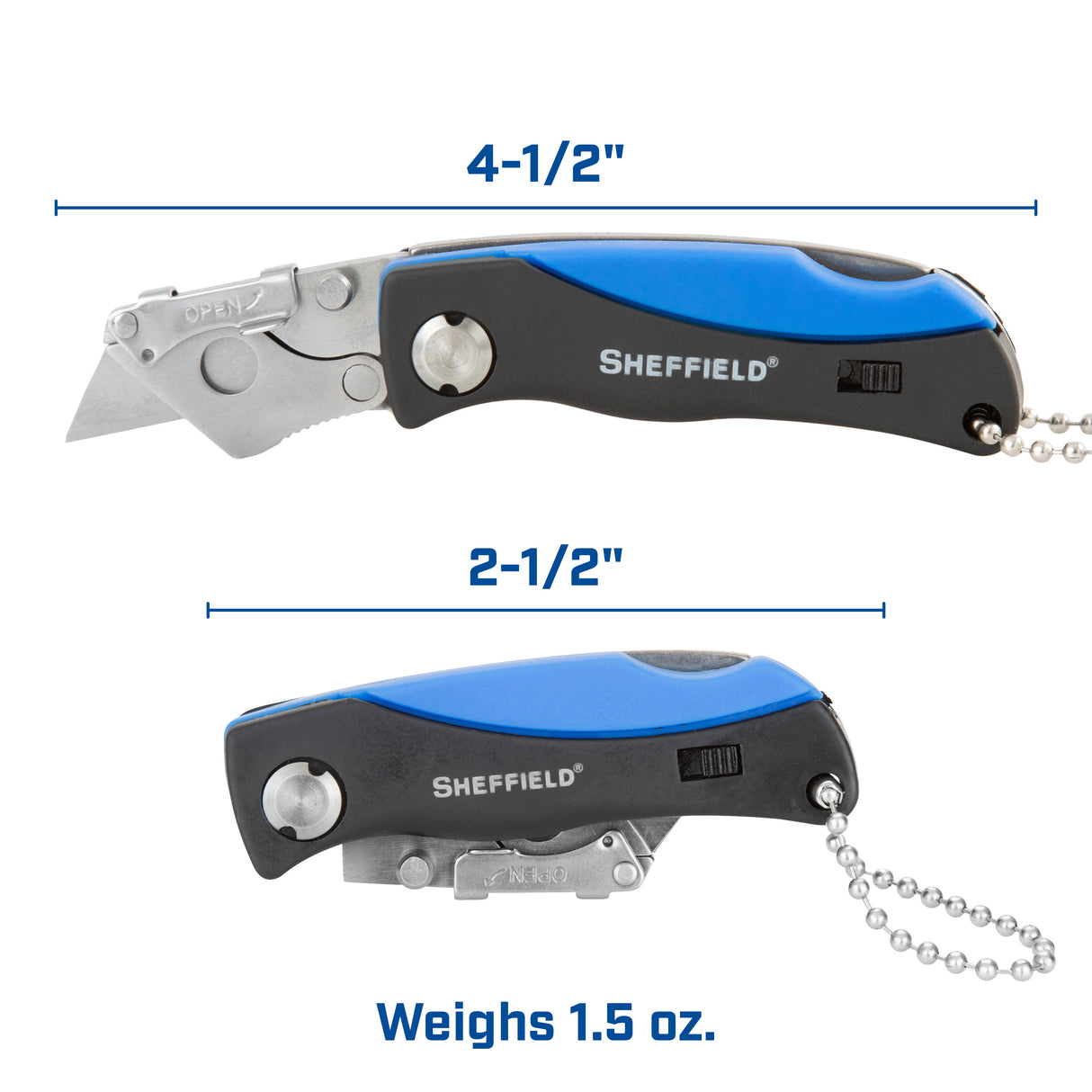 Sheffield 12125 Mini Quick Change Lock Back® Utility Knife Additional Image 6