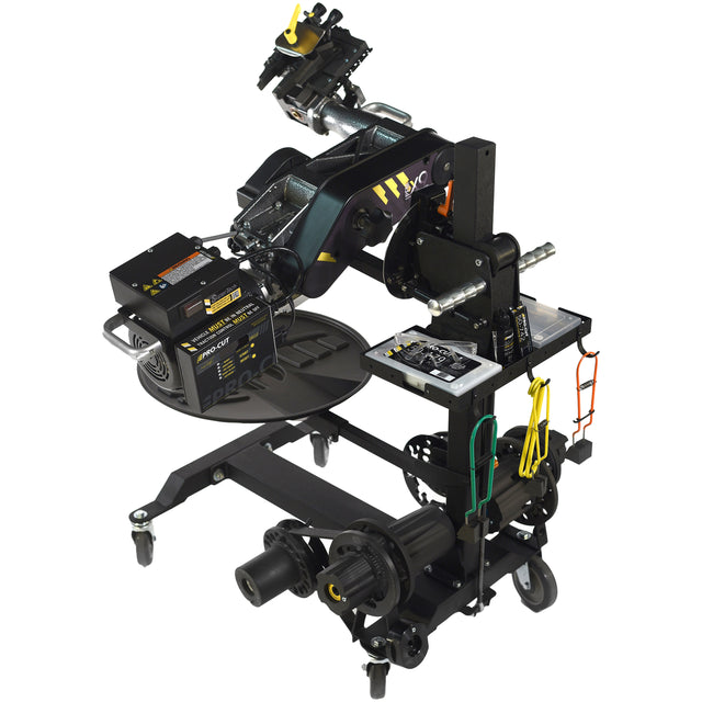 Pro-Cut X9-6ADP On-Car PFM X9 Brake Lathe with Adjustable Trolley, 6 LED Worklights, and 6 Adapters Main Image