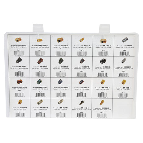 John Dow Dynamic®DY-BLF-5 115 Piece Master Brake Line Fitting Adapter Kit Additional Image 4