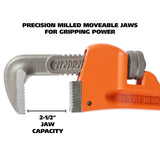 GreatNeck PW14 Pipe Wrench (14 Inch) Additional Image 2
