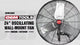 OEMTOOLS OEM24893 24 Inch Outdoor Oscillating Wall Mount Fan Video 2