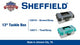 Sheffield 12671 13in. Tackle Box-Teal/Gray Video