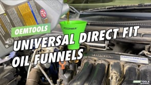 OEMTOOLS 87021 Direct Fit Oil Funnel for GM and BMW Video