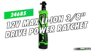 OEMTOOLS 24685 12V MAX Li-ion Power Ratchet Video