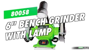 OEMTOOLS 80058 6in. Bench Grinder with Lamp Video