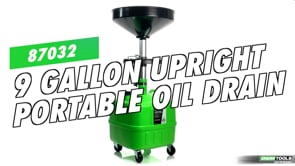 OEMTOOLS 87032 9 Gallon Upright Portable Oil Drain Video
