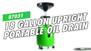 OEMTOOLS 87031 18 Gallon Upright Portable Oil Drain Video