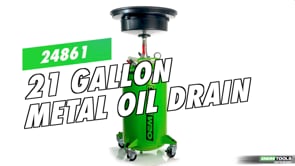 OEMTOOLS 24861 21 Gallon Waste Oil Drain Video