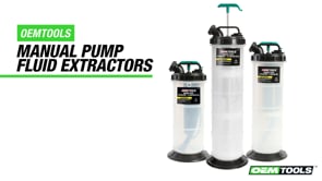 OEMTOOLS 24389 Manual Fluid Extractor - 1.4 Gallons (5.3L) Video
