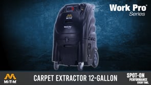 Mi-T-M FCX-12H0M Work Pro® Series Carpet Extractor 12 Gallon Video 2