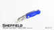 Sheffield 12113 Folding Lock Back® Utility Knife - Blue Video