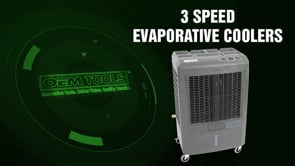 OEMTOOLS 23969 5300 CFM Evaporative Cooler Video
