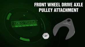 OEMTOOLS 27058 Front Wheel Drive Axle Pulley Attachment Video