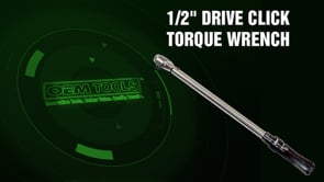 OEMTOOLS 27043 1/2in. Drive Click Torque Wrench (30-250 Ft/Lb.) Video