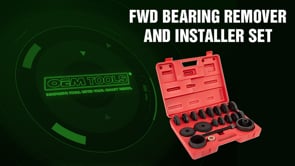 OEMTOOLS 27205 23 Piece Front Wheel Bearing Removal Kit Video