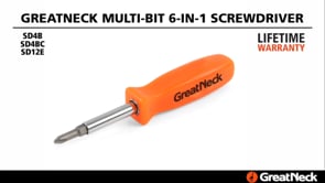 GreatNeck SD4BC 6-in-1 Screwdriver Video